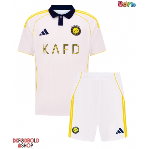 Al-Nassr Cristiano Ronaldo #7 Tredje trøje Børn 2025-26 Kort ærmer (+ korte bukser)